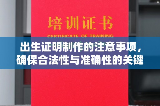 独山子出生证明制作的注意事项，确保合法性与准确性的关键步骤